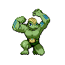 Machoke front shiny sprites
