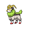 Gogoat front shiny sprites