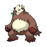 Pangoro front shiny sprites