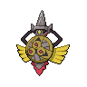 Aegislash front shiny sprites