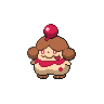 Slurpuff front shiny sprites