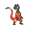 Heliolisk front shiny sprites