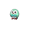 Rowlet front shiny sprites