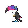 Toucannon front shiny sprites