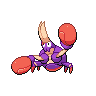 Crabrawler front shiny sprites