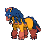 Mudsdale front shiny sprites