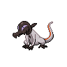 Salandit front shiny sprites