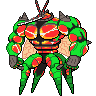 Buzzwole front shiny sprites