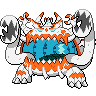 Guzzlord front shiny sprites