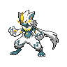 Zeraora front shiny sprites