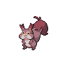 Skwovet front shiny sprites
