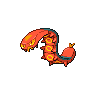 Sizzlipede front shiny sprites