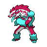 Obstagoon front shiny sprites