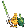 Sirfetch’d front shiny sprites