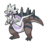 Dracozolt front shiny sprites