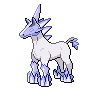 Glastrier front shiny sprites