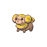 Fidough front shiny sprites